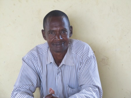 Emmanuel, directeur de l'école Cyonyo 